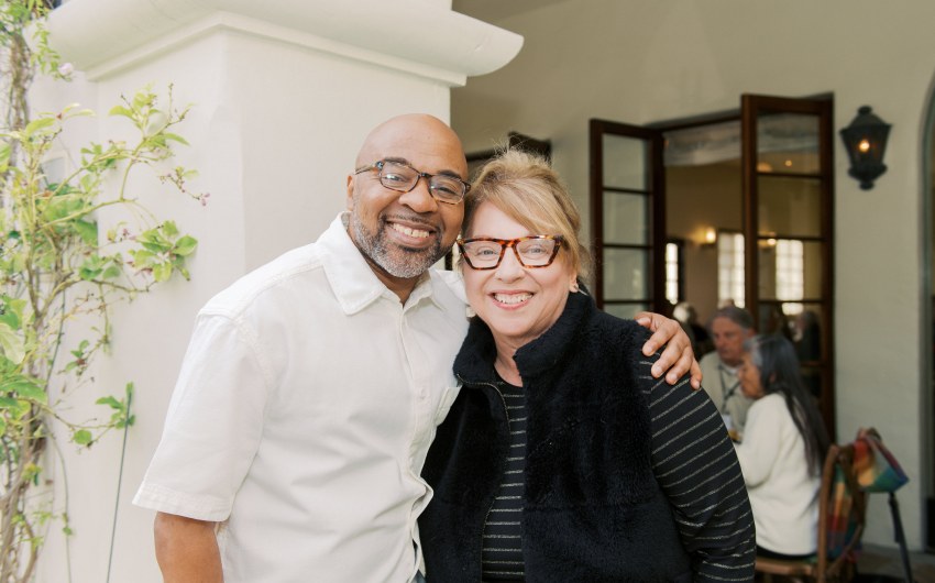 UCSB Arts & Lectures Donors Dine with Alvin Ailey’s Matthew Rushing