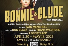 Rubicon Theatre Presents “Bonnie & Clyde”