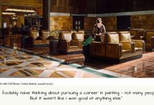 Spring Salon and Happy Hour with Patricia Chidlaw … Standing Still in Front of The Light