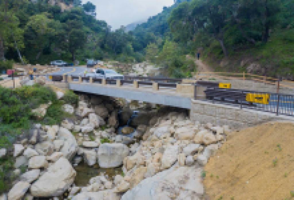 Cold Springs Creek Bridge Construction Completed 