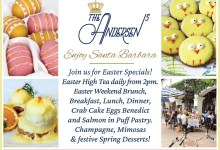 Easter Brunch & Desserts at Andersen’s