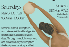 Stretch & Sigh with Ari at Women’s Athletic Club