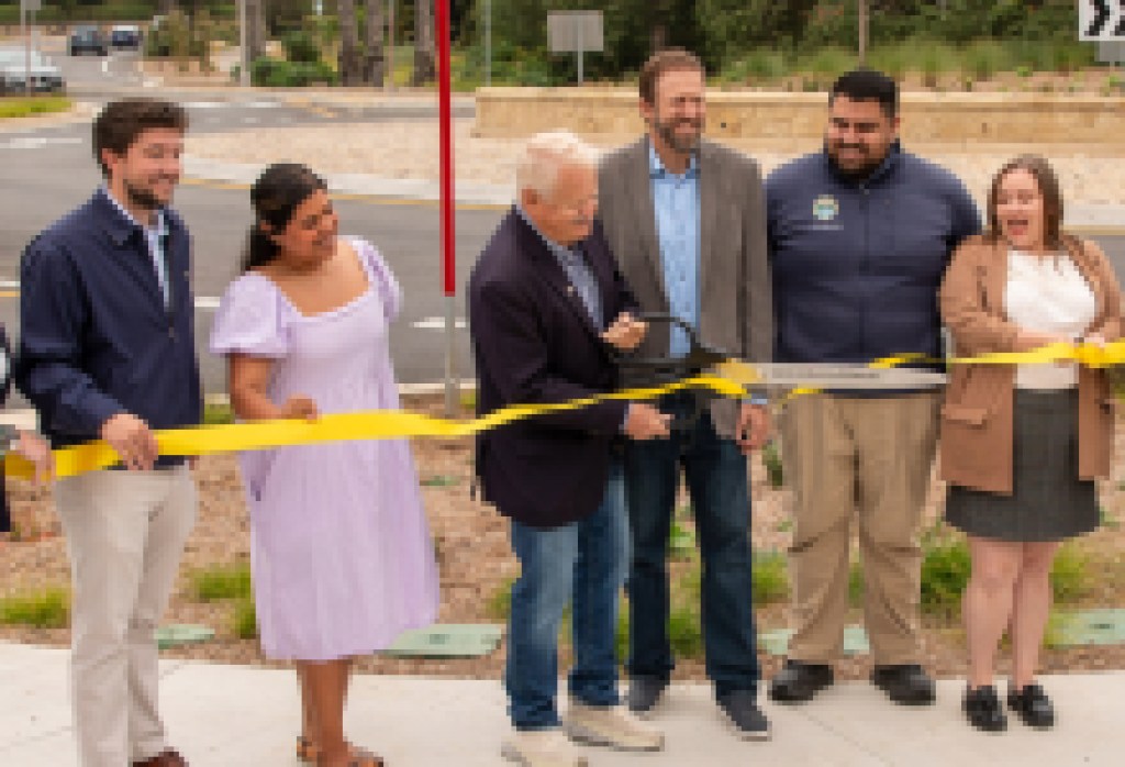Cabrillo and Los Patos Roundabout Project Completed