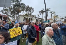 ‘May Day’ Rally Unites Santa Barbara Protesters Against Trump Administration 
