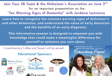 “Ten Warning Signs of Dementia” w/ Your SB Team