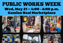 Public Works Week Celebration at Camino Real Marketplace
