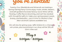 Twenty-Four Blackbirds Spring Pairing Party