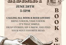 The Drunken Library Book Swap at Casa Agria