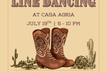 A Long, Hot Night Of Line Dancing at Casa Agria