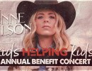 20th Annual Kids Helping Kids Benefit Concert with Anne Wilson