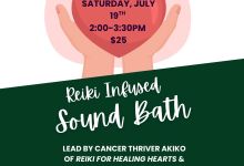 Open your Heart ~ Reiki Infused Sound Bath for those Touched  by Cancer