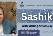 Sashiko with Visiting Artist Lucy Arai