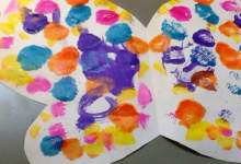 Toddler Craft Time: Symmetry Butterflies