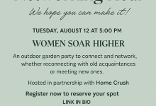Women Soar Higher Networking in the Garden