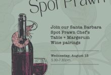 Santa Barbara Spot Prawn Chef’s Table