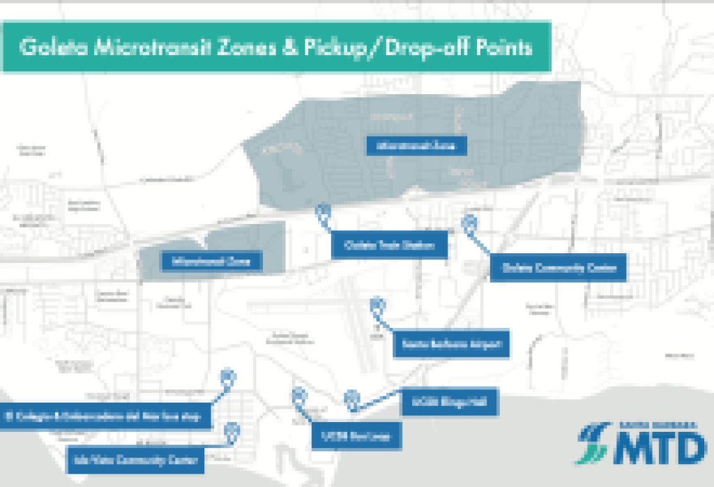 MTD’s “The Wave” On-Demand Service Now Serving Goleta Community Center, Complimentary Rides Continue Through Mid-August