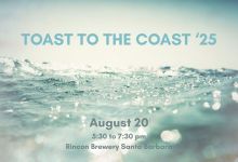 Toast to the Coast Happy Hour Fundraiser
