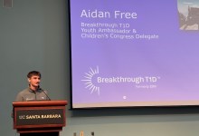 Santa Barbara Teen Aidan Free Advocates for Education and Research at Breakthrough T1D 2025 Children’s Congress in Washington, D.C.