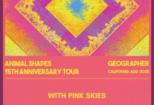 Geographer with Pink Skies