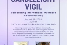 International Overdose Awareness Day Candlelight Vigil