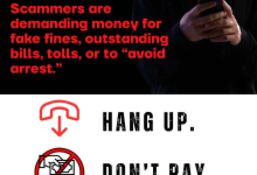 Sheriff’s Office Warns Community About Phone Scams: Hang Up, Don’t Pay