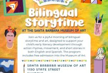 Storytime at Santa Barbara Museum of Art/Hora del cuento en el Museo de Arte de Santa Bárbara