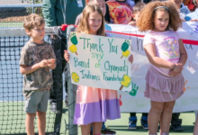 Santa Ynez Chumash, Santa Ynez Valley Recreation Help Renovate School’s Tennis and Pickleball Court