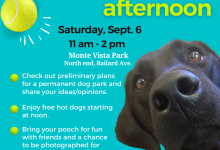 2nd Annual Dog Day Afternoon Gathering for Off-Leash Dog Park