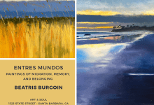 1st Thursday Art Reception:  Beatris Burgoin “Entre Mundos”