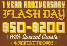 Goodland Tattoo Presents Anniversary Flash Day