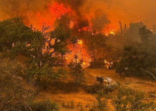 One-Third of Gifford Fire Contained as It Grows into San Luis Obispo County