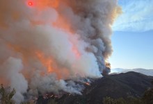 Gifford Fire Becomes California’s Largest Wildfire of Year