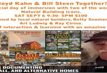 Lloyd Khan & Bill Steen Workshop