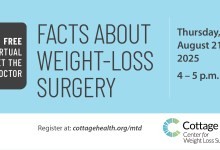 Free Virtual Discussion: Meet the Doctor: Facts About Weight-Loss Surgery