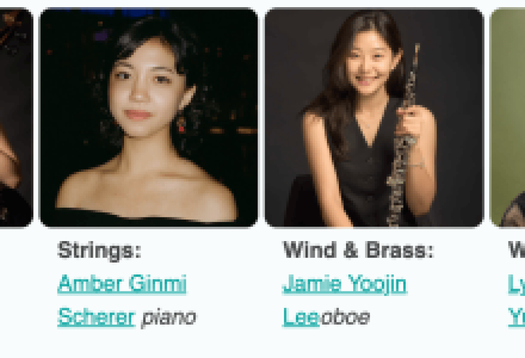 Music Academy of the West Celebrates 2025 Winners of Duo Competition and Marilyn Horne Song Competition