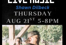 Live Music – Shawn Dilbeck
