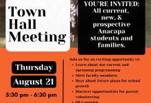 Anacapa School Tow Hall Meeting – Aug 21st