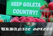 Bumper Sticker Battle in Goleta