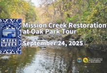 Creek Week: Tour of Mission Creek at Oak Park