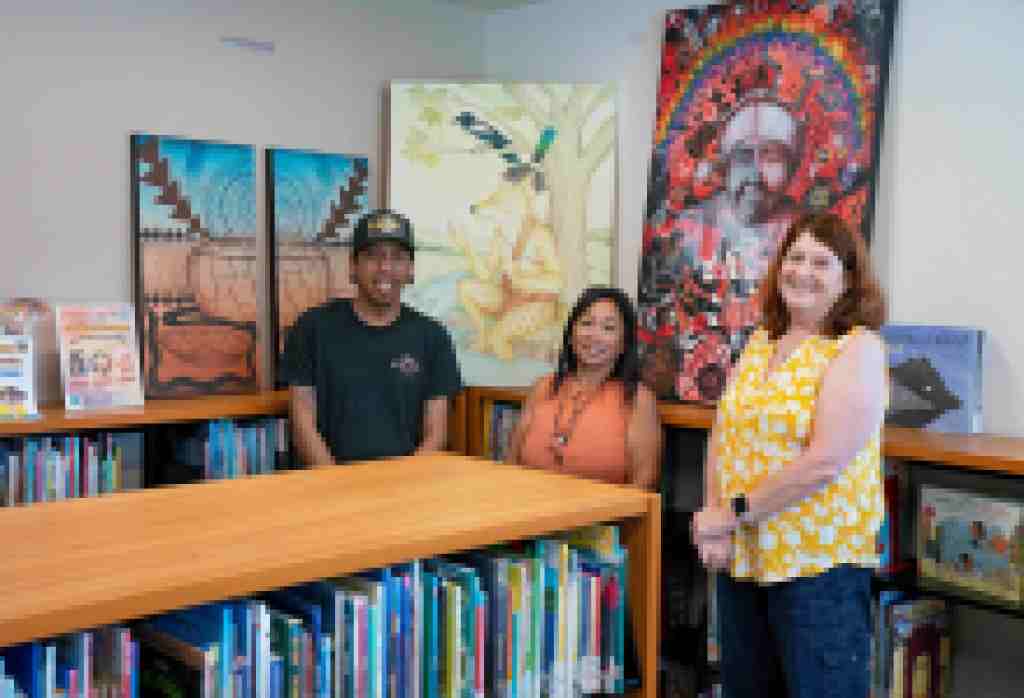 Santa Ynez Band of Chumash Indians Donates Original Artwork to Buellton Library