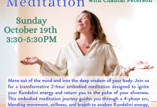 Embodied Kundalini Meditation w/ Chantal Peterson