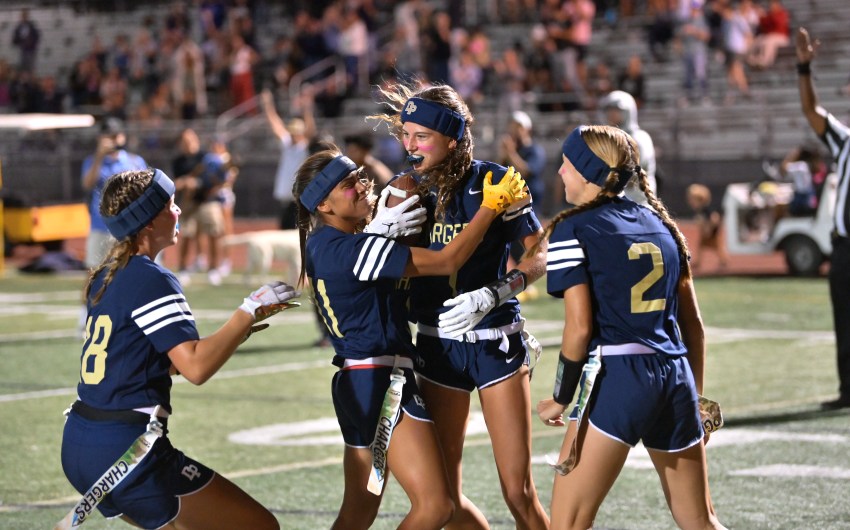 Dos Pueblos Flag Football Comes From Behind to Defeat Ventura 36-33