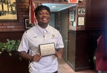 SBART Press Luncheon: Four Athletes of the Week Honored for Success on the Gridiron