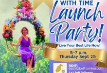 Beth Amine’s Dancing with Time Launch Party