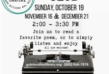 Goleta Valley Library Poetry Club