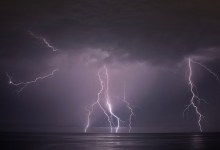 Lightning Storm Lights Up Santa Barbara’s Night Skies