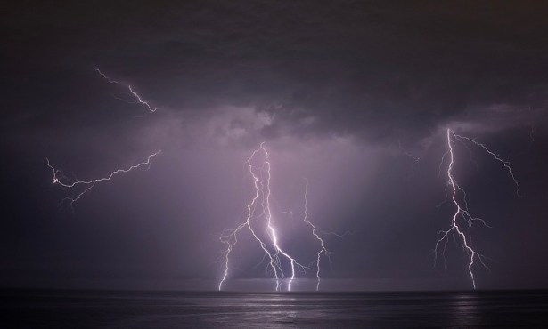 Lightning Storm Lights Up Santa Barbara’s Night Skies