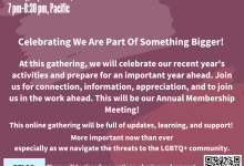 PFLAG September Zoom Meeting