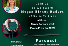 SB UNA Annual Peace Prize, Unite to Light