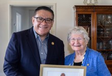 Bee Bloeser Earns Special Congressional Recognition for Work Fighting Smallpox in Africa